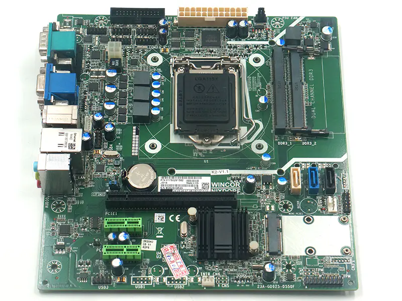 WINCOR NIXDORF K2-V1.1 POS 01750291582 23A-GD625マザーボード