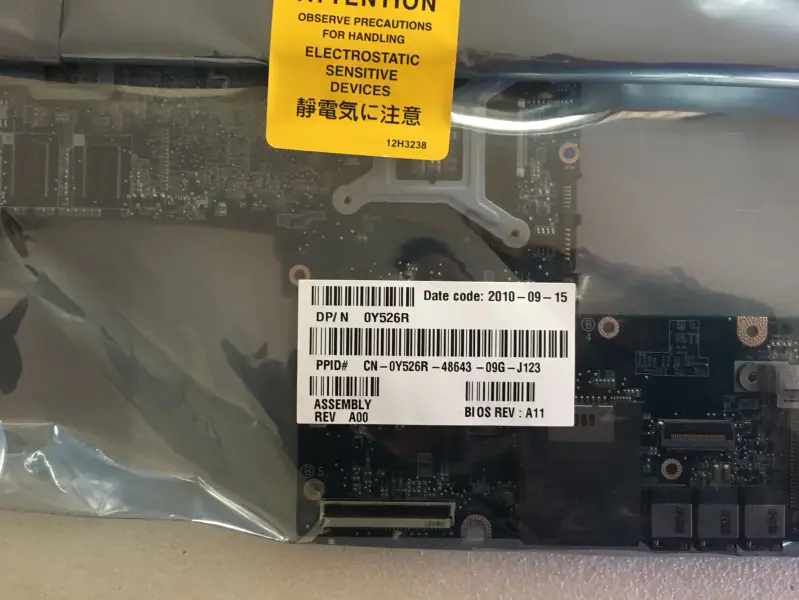 Dell Studio XPS 1340 0Y526R CN-0Y526R Y526Rマザーボード DDR3 GT210M