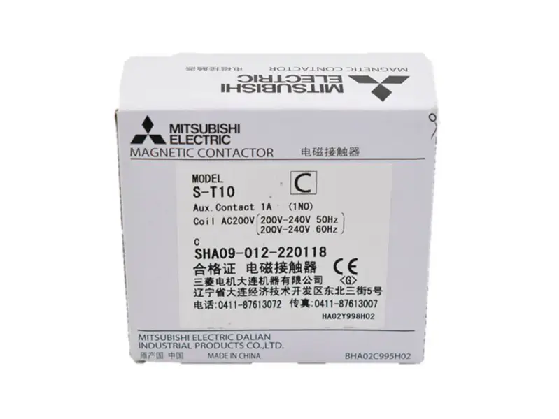sotck S-T10 220VAC 三菱 3P 200～220 VAC 磁気接触器