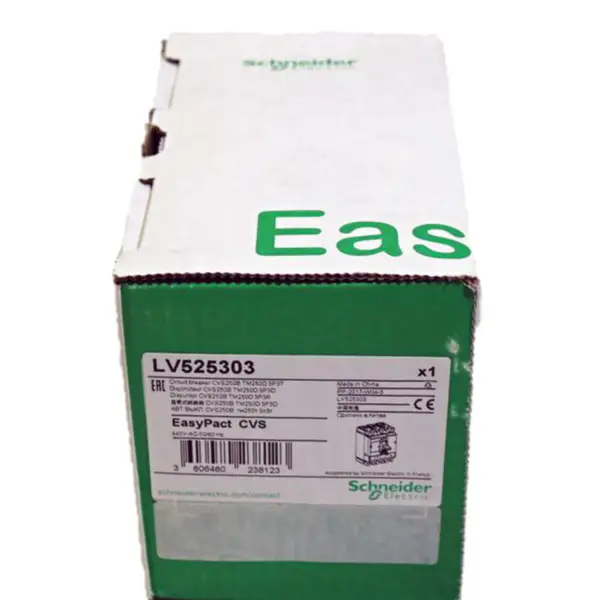 シュナイダー EasyPact CVS250B サーキットブレーカー LV525303