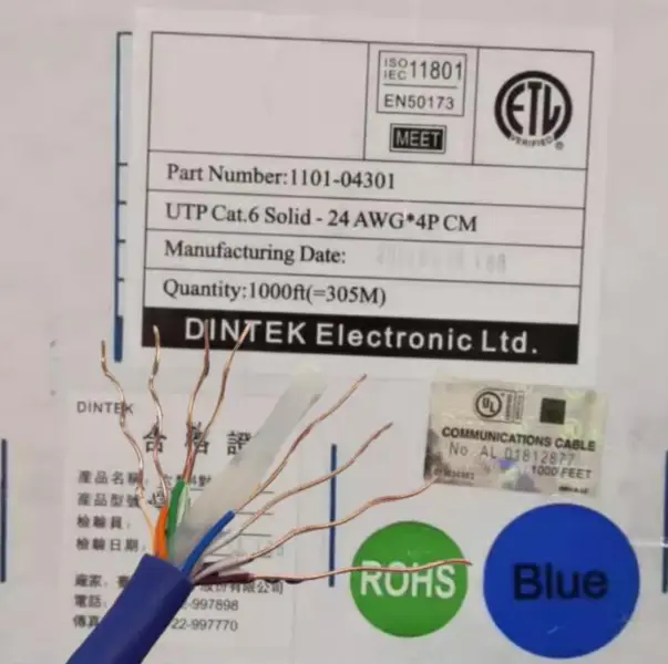 DINTEK 1101-04301 通信ケーブル