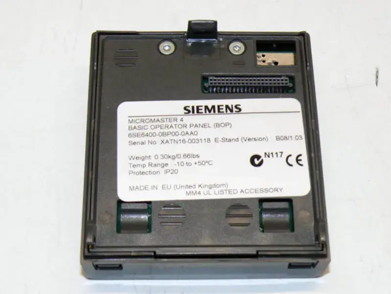 シーメンス 6SE6400-0BP00-0AA0