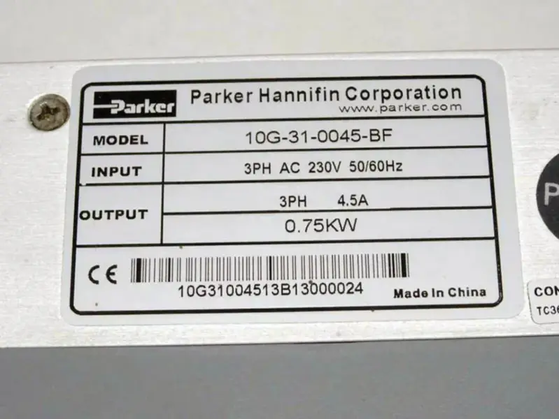 パーカー 10G-31-0045-BF