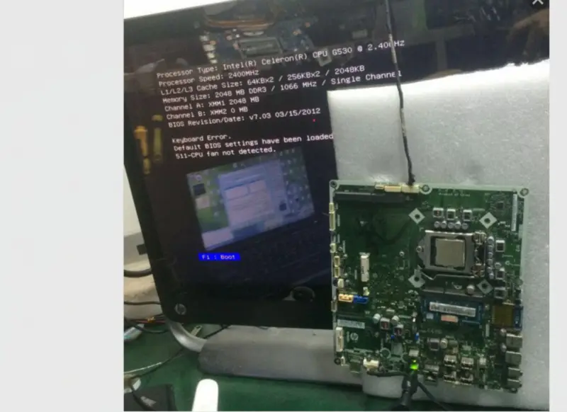 HP 647046-001 TouchSmart 420 7320 Omni 220 IPISB-NKマザーボード