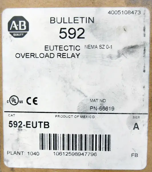 アレン・ブラドリー 592EUTB