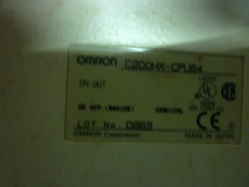 オムロン PLC C200HX-CPU64 C200HX-CPU64-E