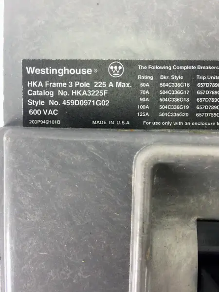 ウエスティングハウス HKA3225F