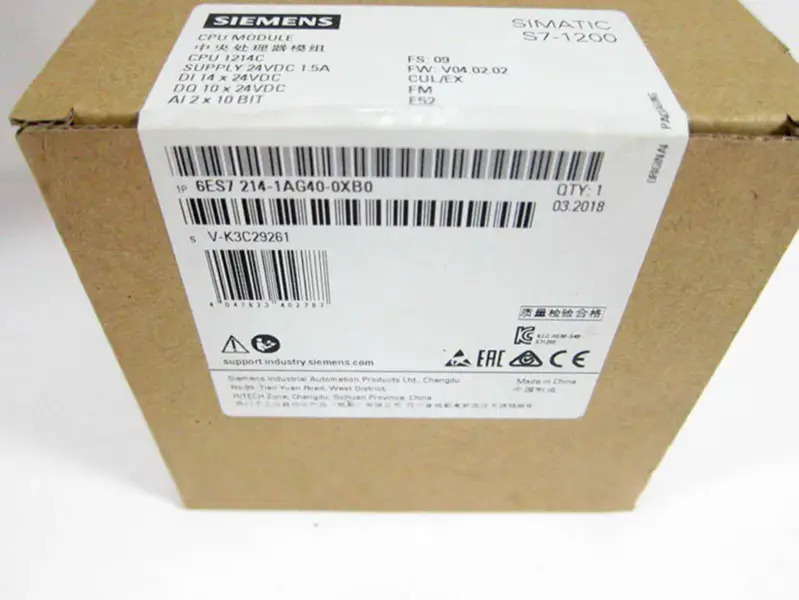 シーメンス 6ES72141AG400XB0