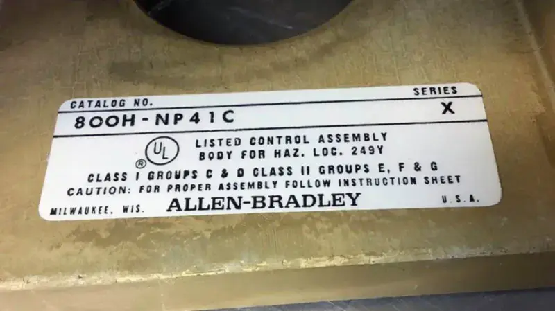 アレン・ブラドリー 800H-NP41C