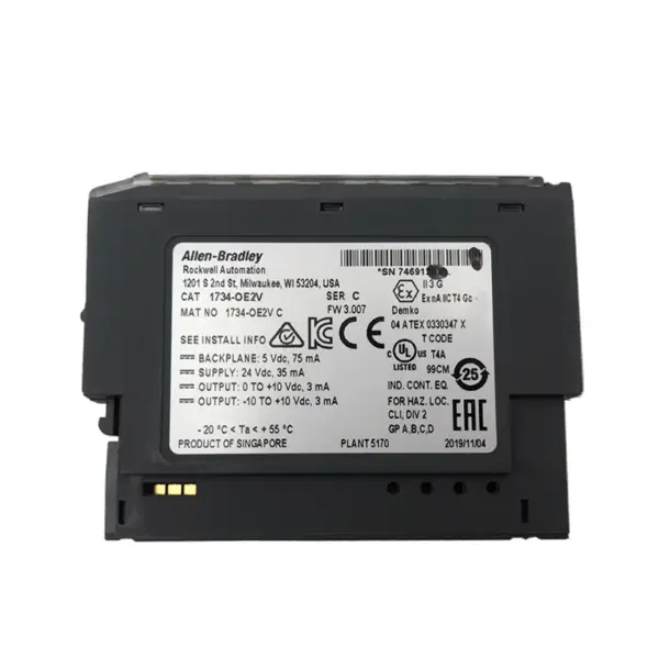 アレン・ブラドリー 1734-OE2V PLC モジュール