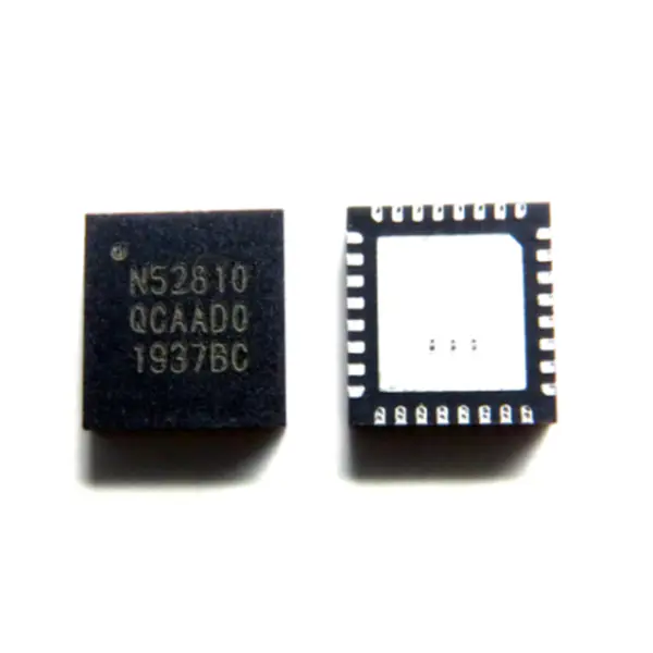 低消費電力RF BLE5.0チップ NRF52810-QCAA-T NRF52810-QCAA-R NRF52810-QCAA-R7 IC RF TXRX+MCU BT 32WFQFN
