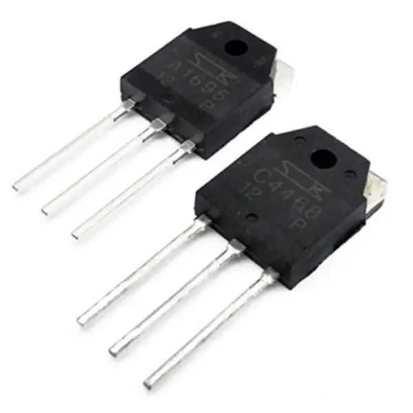 オーディオ電源パイプ電子部品 IC チップ A1695 C4468 2SA1695 2SC4468 トランス PNP 140 v 10 a TO3P