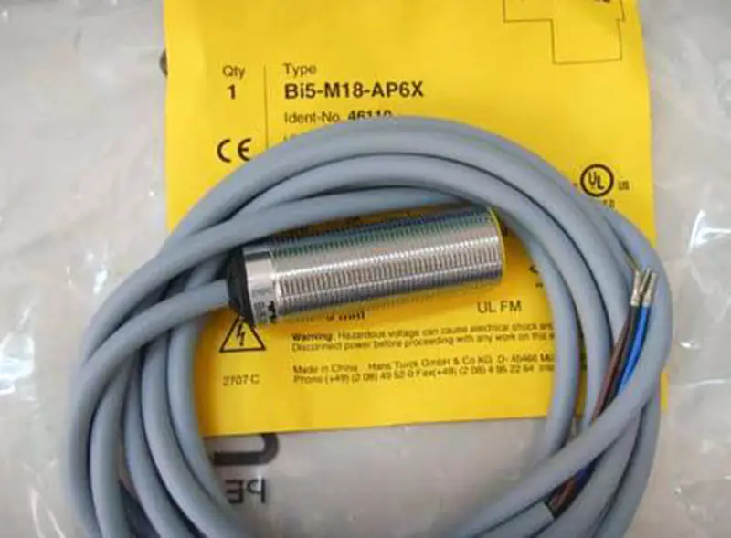 IFM の Turck の近さスイッチ ifm センサーの近さスイッチ Bi50U-Q80-AN6X2-H1141 Bi50UQ80AN6X2H1141