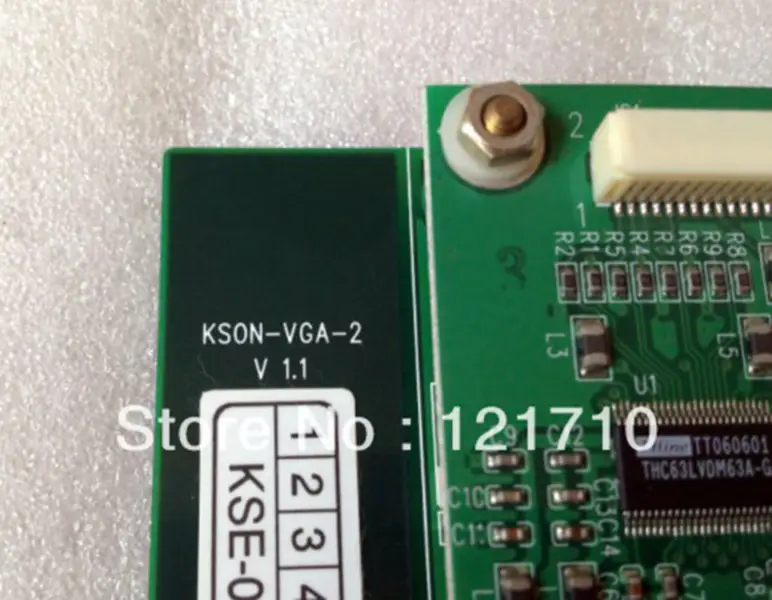 THS-2005 ISA インターフェース LCD ディスプレイカード KSON-VGA-2 V 1.1 産業用マザーボード