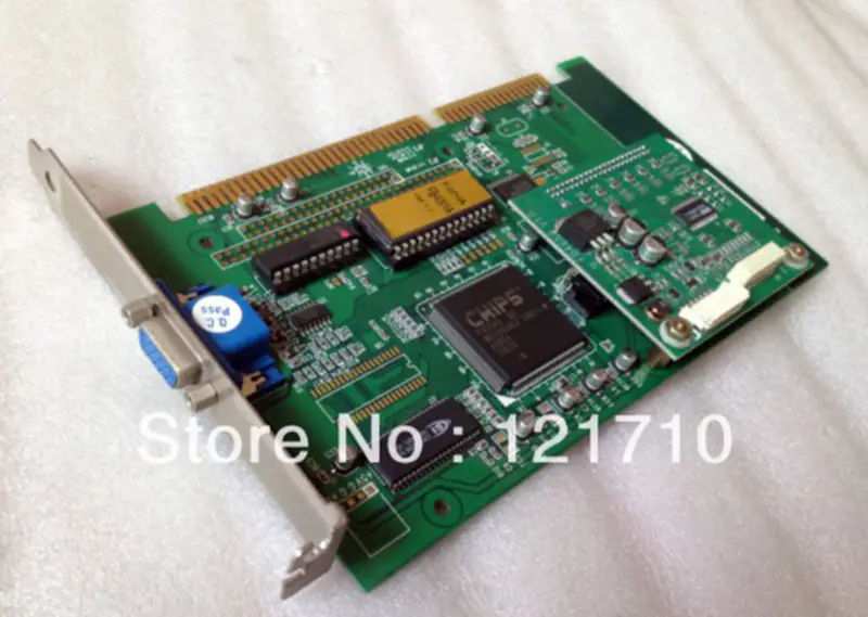 THS-2005 ISA インターフェース LCD ディスプレイカード KSON-VGA-2 V 1.1 産業用マザーボード