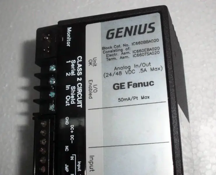 GE ファナック IC660BBA020