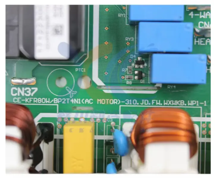 エアコンの管理委員会 CE-KFR80W/BP2T4N1 （AC MOTOR0） -310.JD.FW.WXWKB.WP1-1 PCB 17122300001076