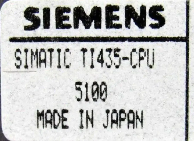 シーメンスTI435-CPU