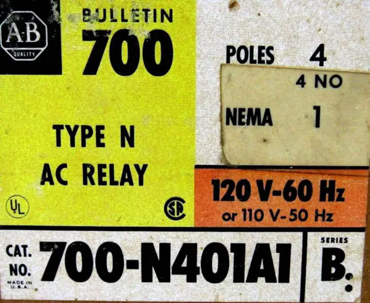 アレン・ブラドリー 700-N401A1