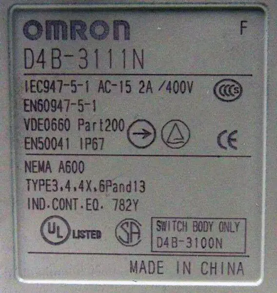 オムロン D4B-3111N
