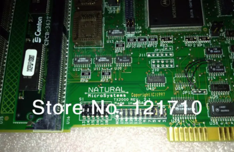 ボード NATURAL MicroSystems NMS TX2000 REV.2.1 産業用マザーボード
