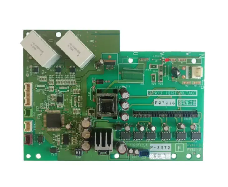 日立セントラルエアコンコントロールボードP27216 P-3072F回路PCB PV041-B2 PV041-2 17B34475A