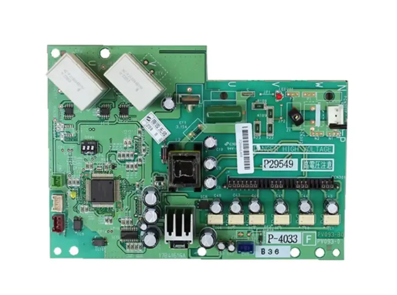 日立セントラルエアコンコントロールボードP29549 P-4033F回路PCB PV093-B0 PV093-0 17B41616A