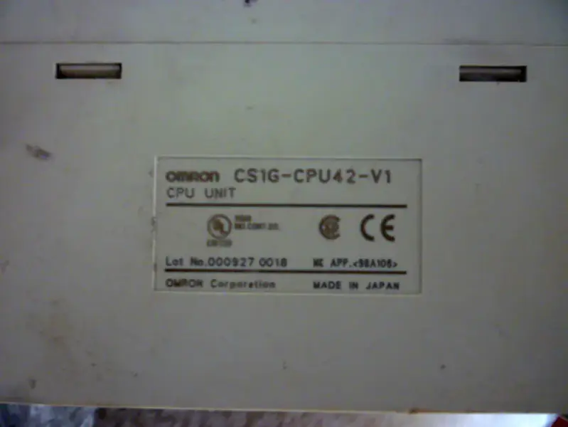 オムロン PLC CS1G-CPU42-V1