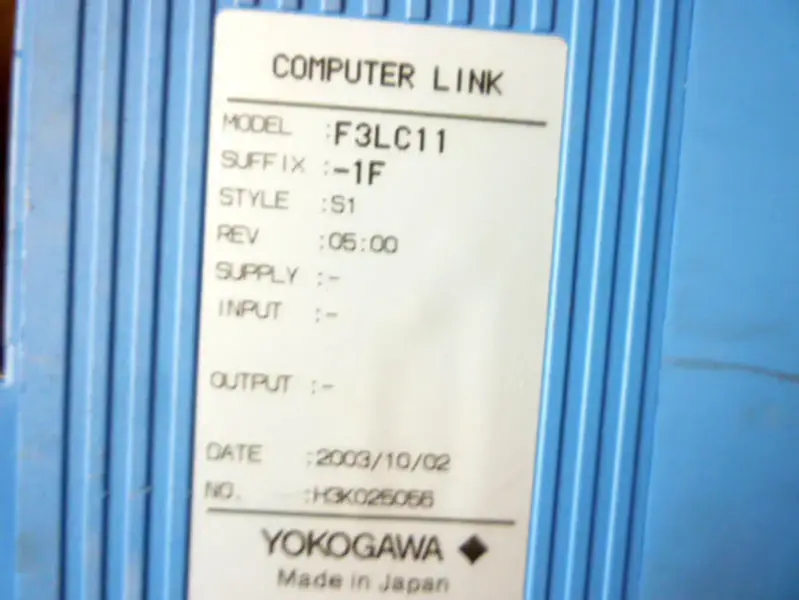 横河電機 PLC F3LC11-1F