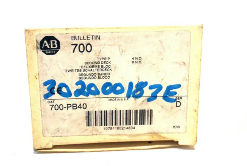 アレン・ブラドリー 700-PB40