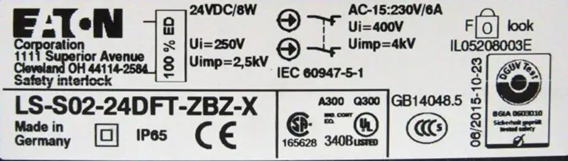 イートン LS-S02-24DFT-ZBZ-X