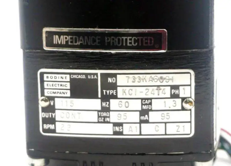 BODINE KCI-24T4 ギアモーター