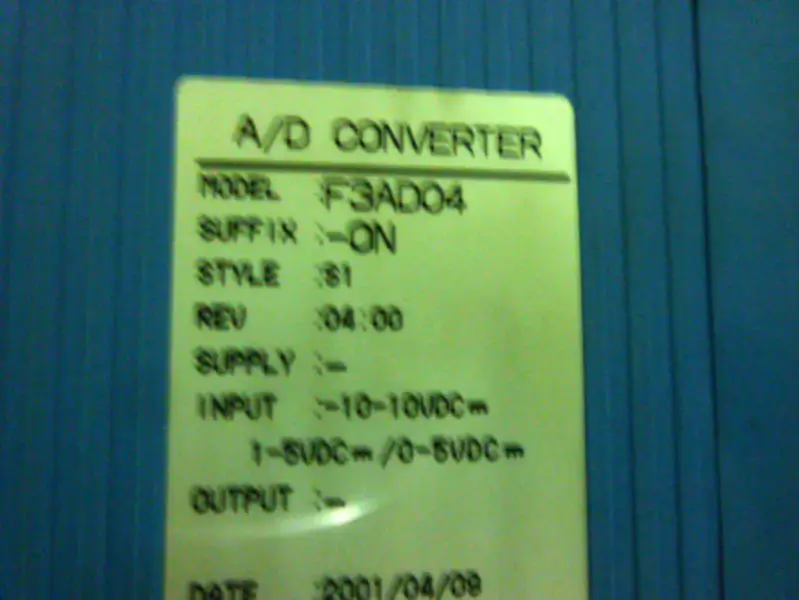 横河電機 PLC F3AD04-0N
