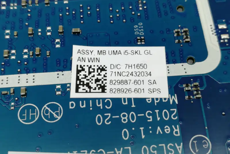 HP 858583-001 858583-501 858583-601 LA-D703P マザーボード