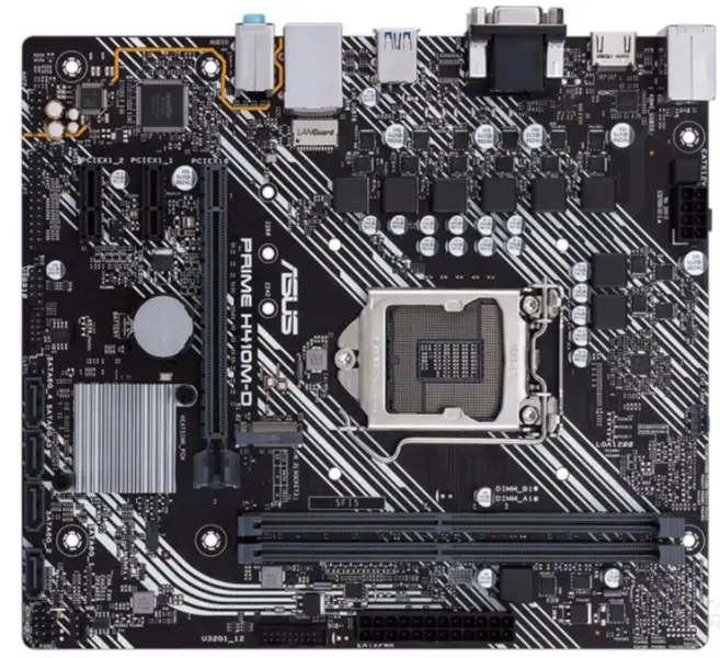 ASUS PRIME H410M-D マザーボード LGA1200 DDR4