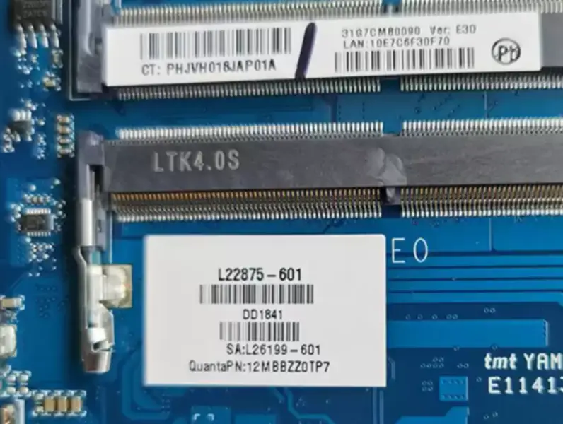 HP Pavilion 15-CU L22875-601 L22875-001 DAG7CMB16E0マザーボード