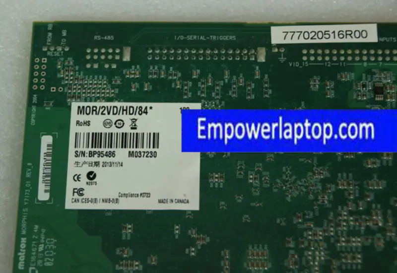 Matrox MOR/2VD/HD/84 Y7173_01キャプチャカード
