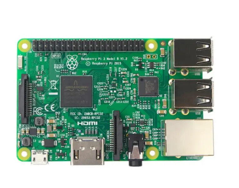 Raspberry Pi 3 Model B または B+ デバイスボード