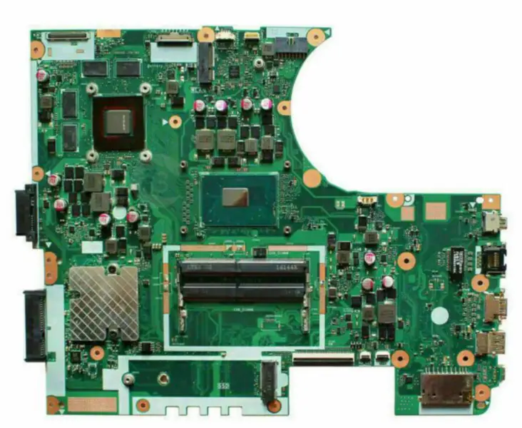 Asus N752V N752VXラップトップマザーボードのためのN752VXメインボード