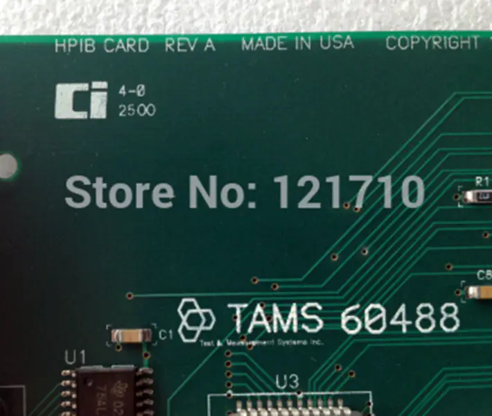TAMS タムス 60488 PCI インターフェース REV A HP-IB HPIB 専用 CARD 産業用マザーボード用