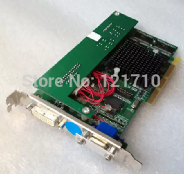 Contrel コントレル グラフィックボード AGPインターフェース VGAおよびDVI出力付き 特殊ディスプレイカード 産業用マザーボード