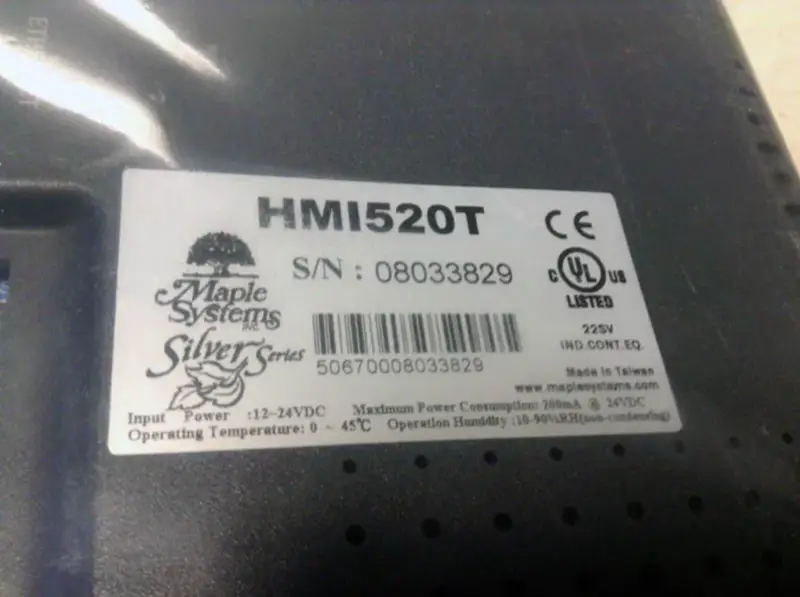 メイプル・システムズ HMI520T