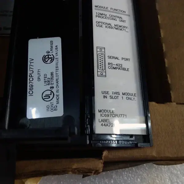 GEファナック IC697CPU771