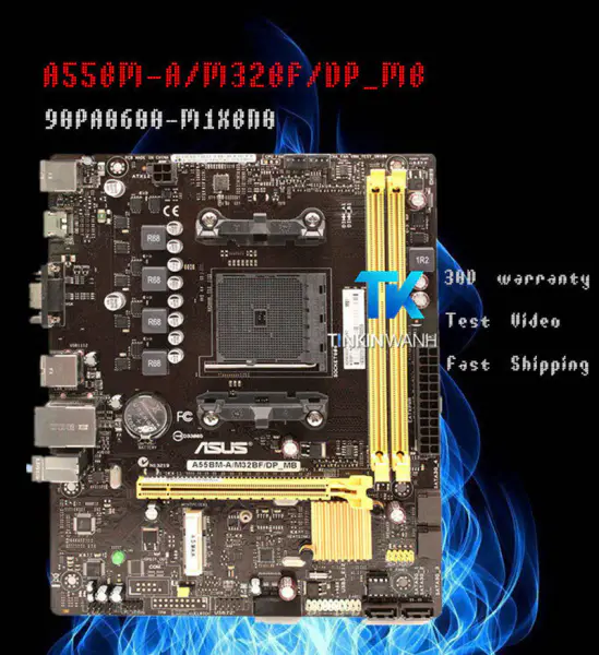 Asus 90PA0600-M1XBN055BM-A Mini-ATXマザーボード