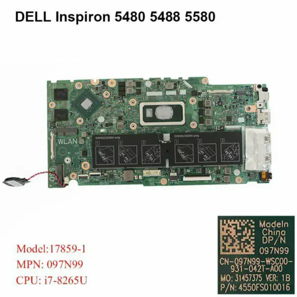 Dell 097N99マザーボード