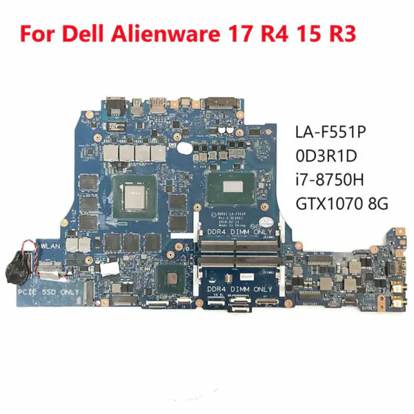 デル DD3R1D3R1D LA-F551Pマザーボード