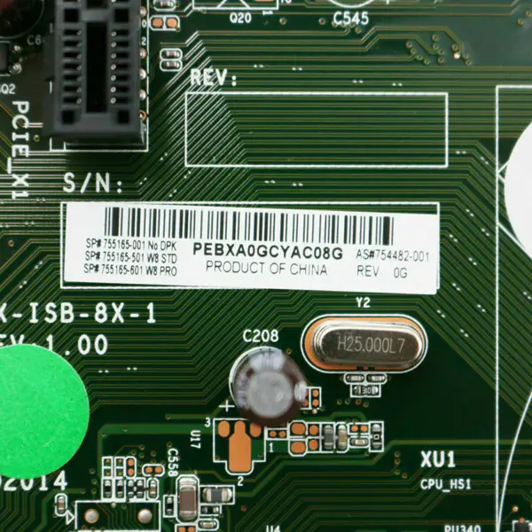 HP 754482-001 202 G2 FX-ISB-8X-1 H81 マザーボード