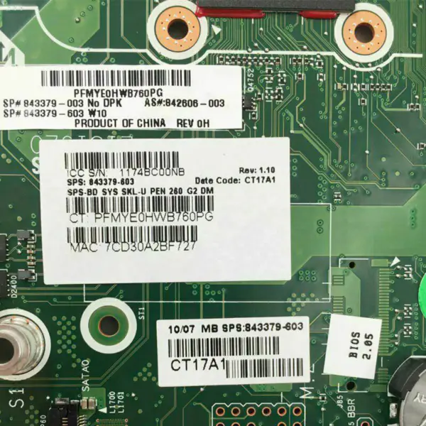 HP 842606-003 マザーボード