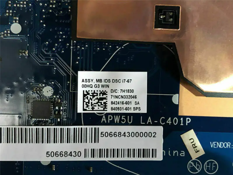 HP 840931-601 マザーボード