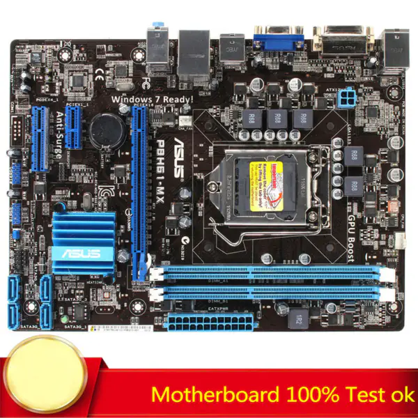 Asus P8H61-MX MicroATXマザーボード